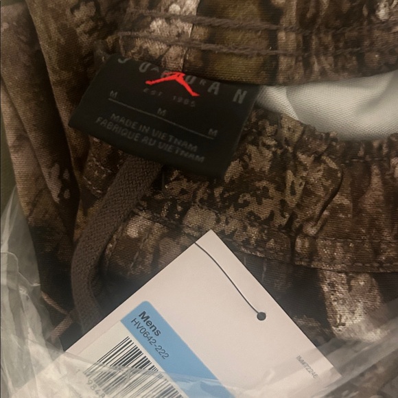 Air Jordan Brooklyn Woven Realtree Camo Pants Hv0642-222 Size M NWT - Picture 13 of 13